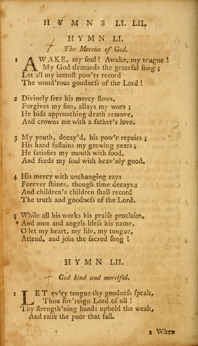 A Collection of Psalms and Hymns for Publick Worship page 80