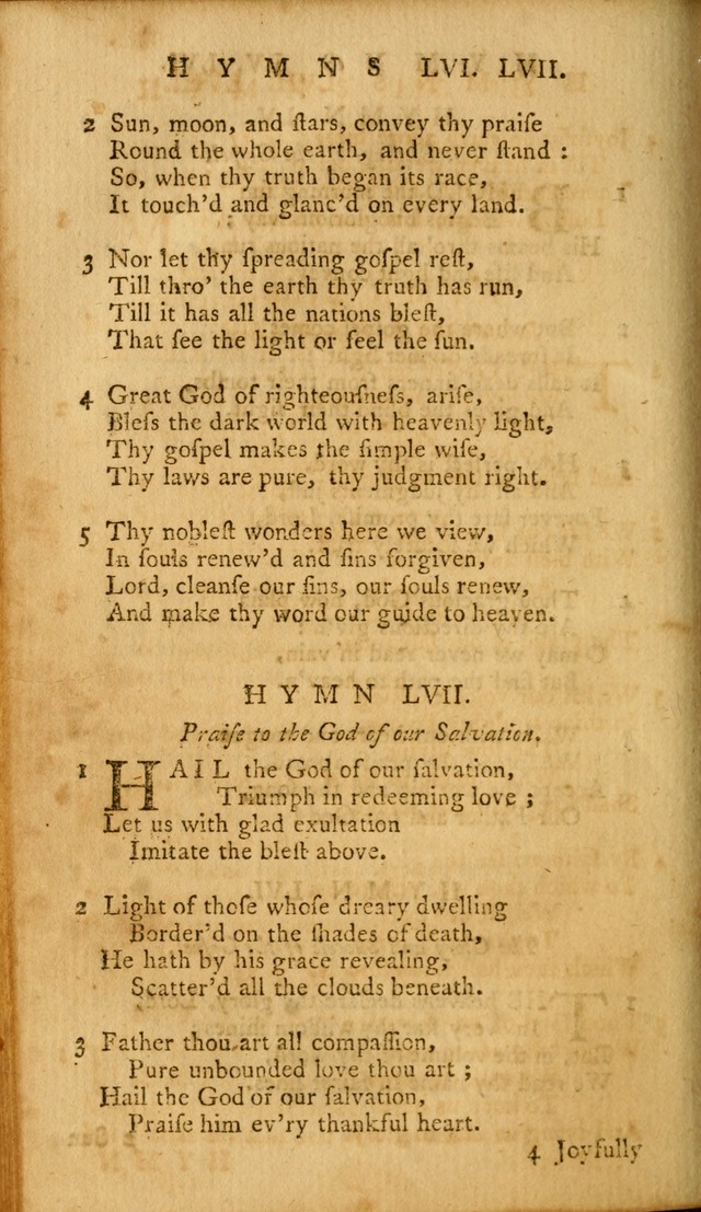 A Collection of Psalms and Hymns for Publick Worship page 84