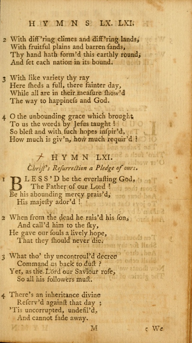 A Collection of Psalms and Hymns for Publick Worship page 87