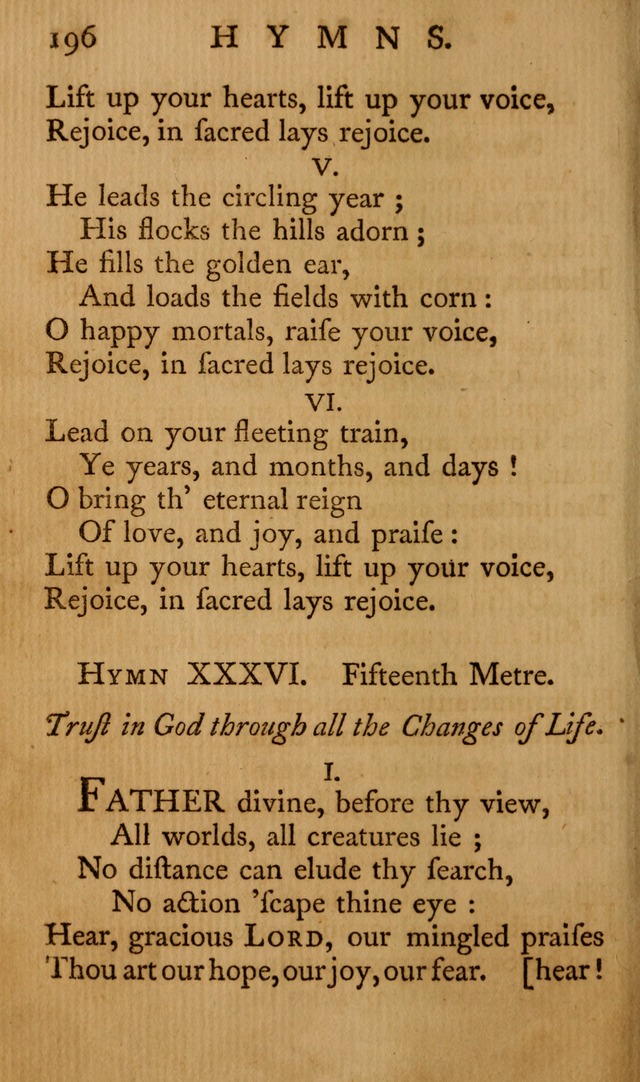 A Collection of Psalms and Hymns for Publick Worship page 192