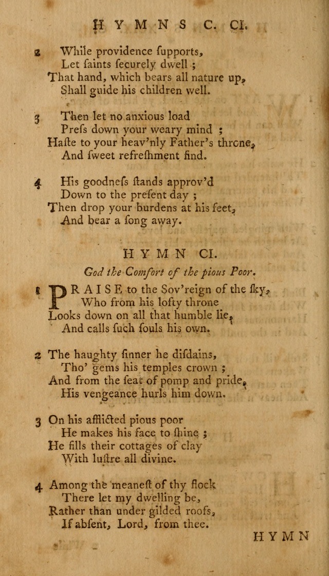 A Collection of Psalms and Hymns for Public Worship page 116