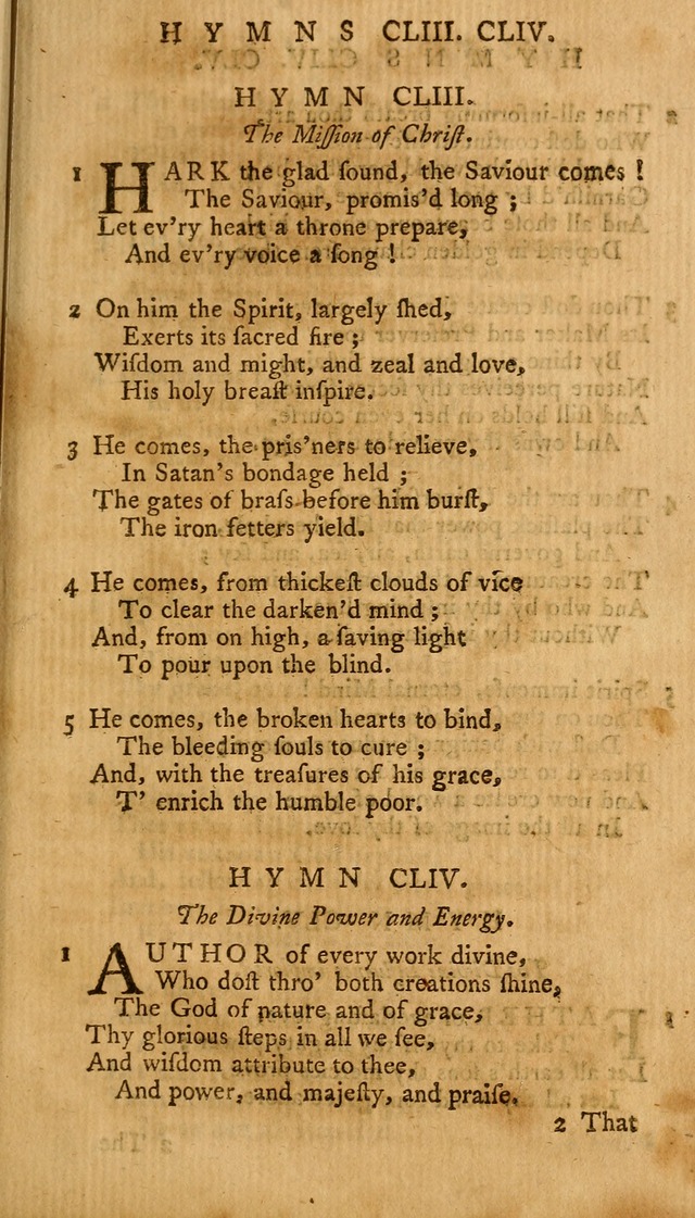 A Collection of Psalms and Hymns for Public Worship page 155