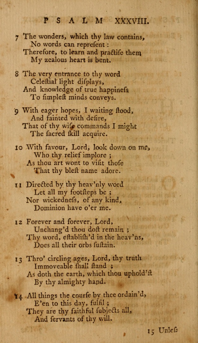 A Collection of Psalms and Hymns for Public Worship page 36