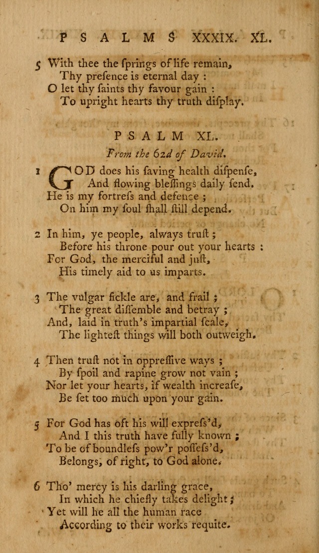 A Collection of Psalms and Hymns for Public Worship page 38