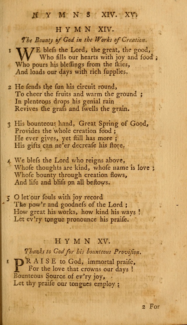 A Collection of Psalms and Hymns for Public Worship page 49