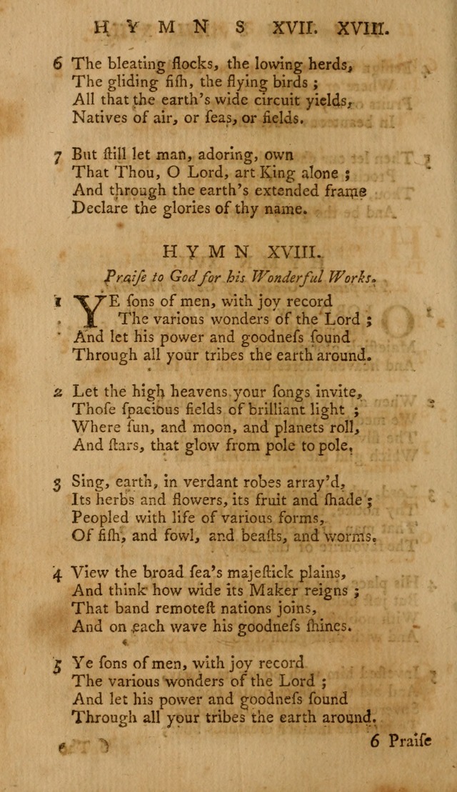 A Collection of Psalms and Hymns for Public Worship page 52