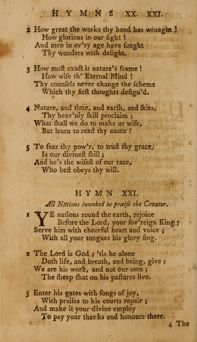 A Collection of Psalms and Hymns for Public Worship page 54