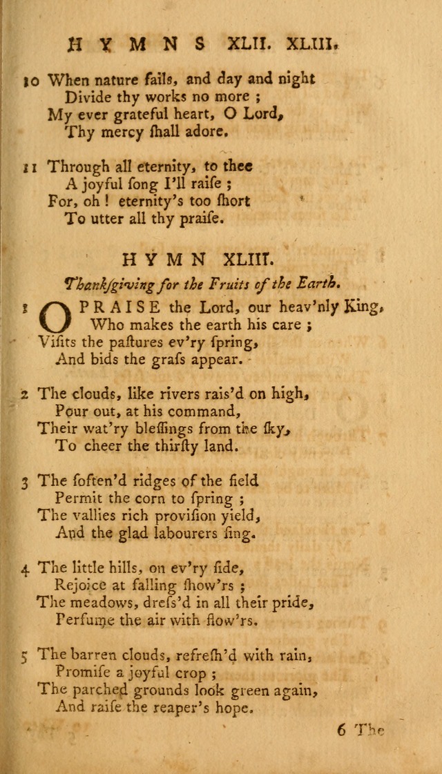 A Collection of Psalms and Hymns for Public Worship page 73