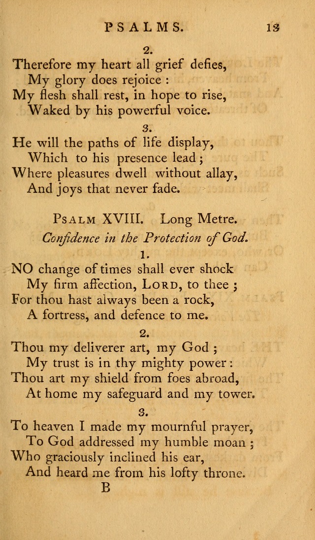 A Collection of Psalms and Hymns for Publick Worship (2nd ed.) page 13