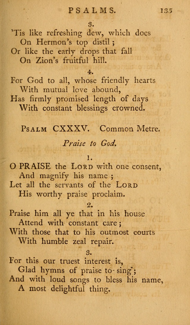 A Collection of Psalms and Hymns for Publick Worship (2nd ed.) page 135