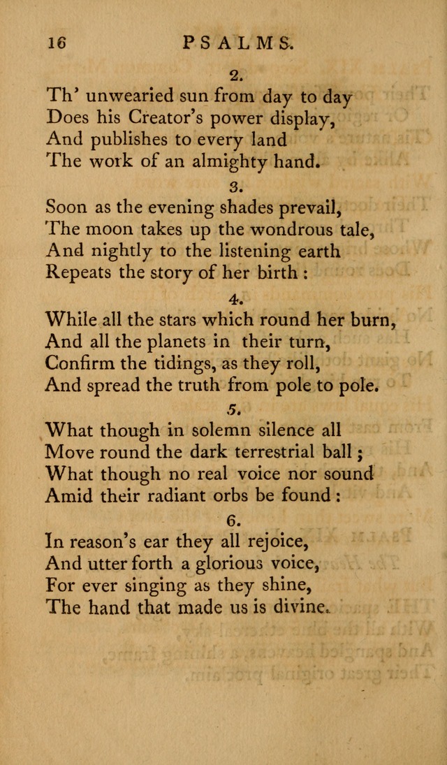 A Collection of Psalms and Hymns for Publick Worship (2nd ed.) page 16