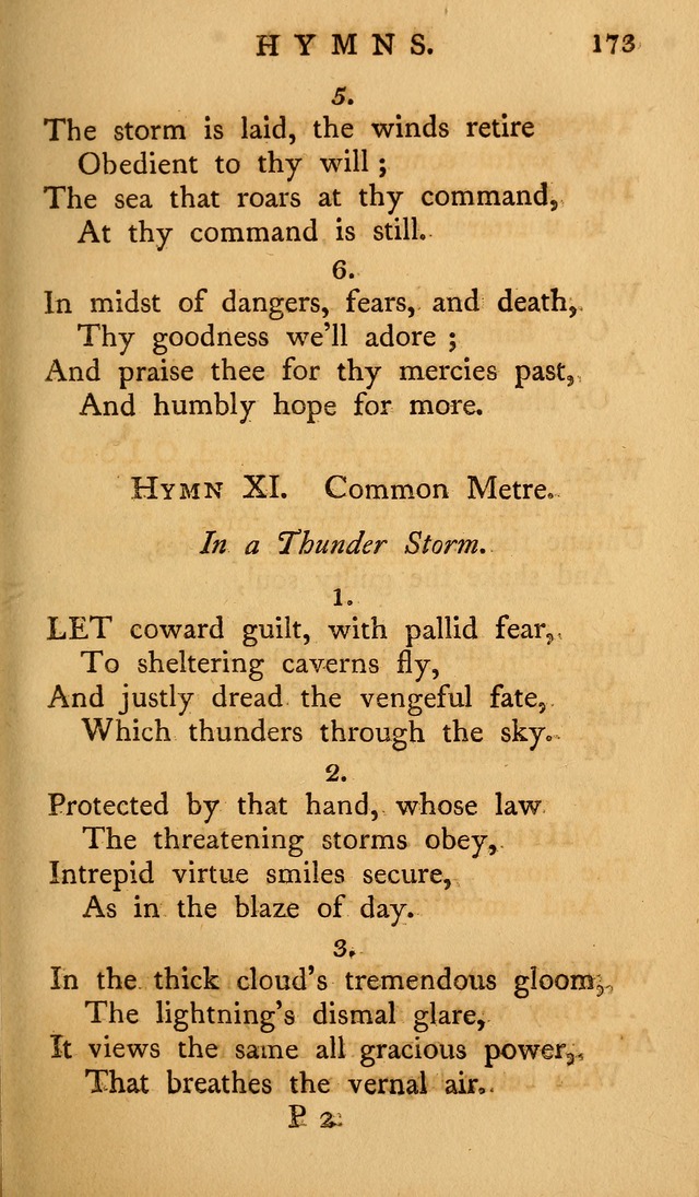 A Collection of Psalms and Hymns for Publick Worship (2nd ed.) page 173