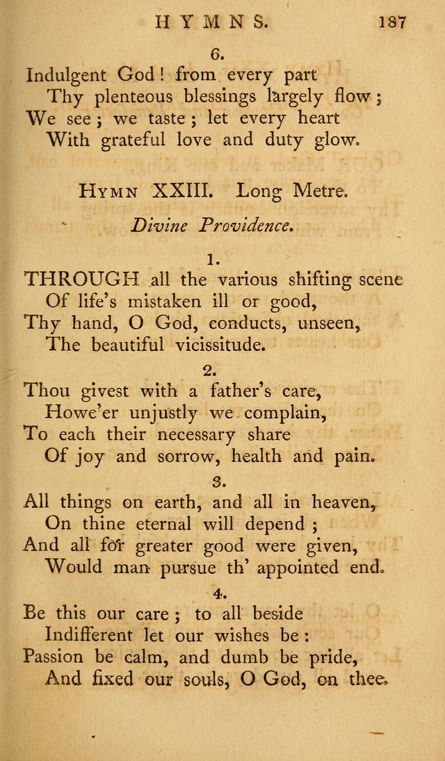 A Collection of Psalms and Hymns for Publick Worship (2nd ed.) page 187