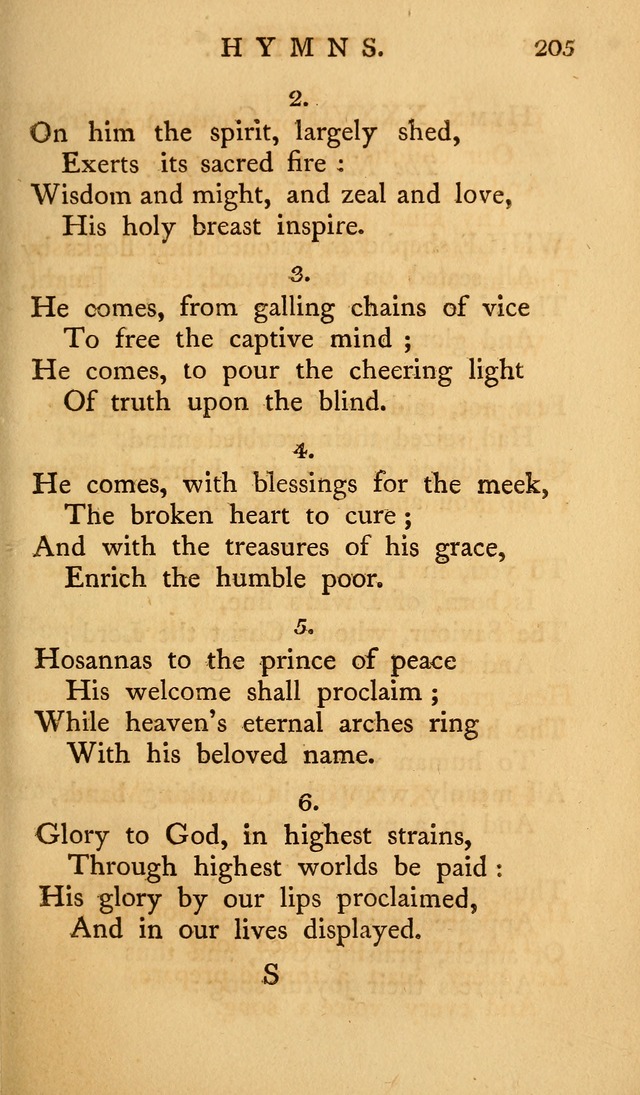 A Collection of Psalms and Hymns for Publick Worship (2nd ed.) page 205