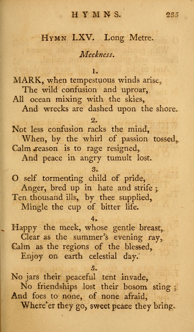 A Collection of Psalms and Hymns for Publick Worship (2nd ed.) page 235