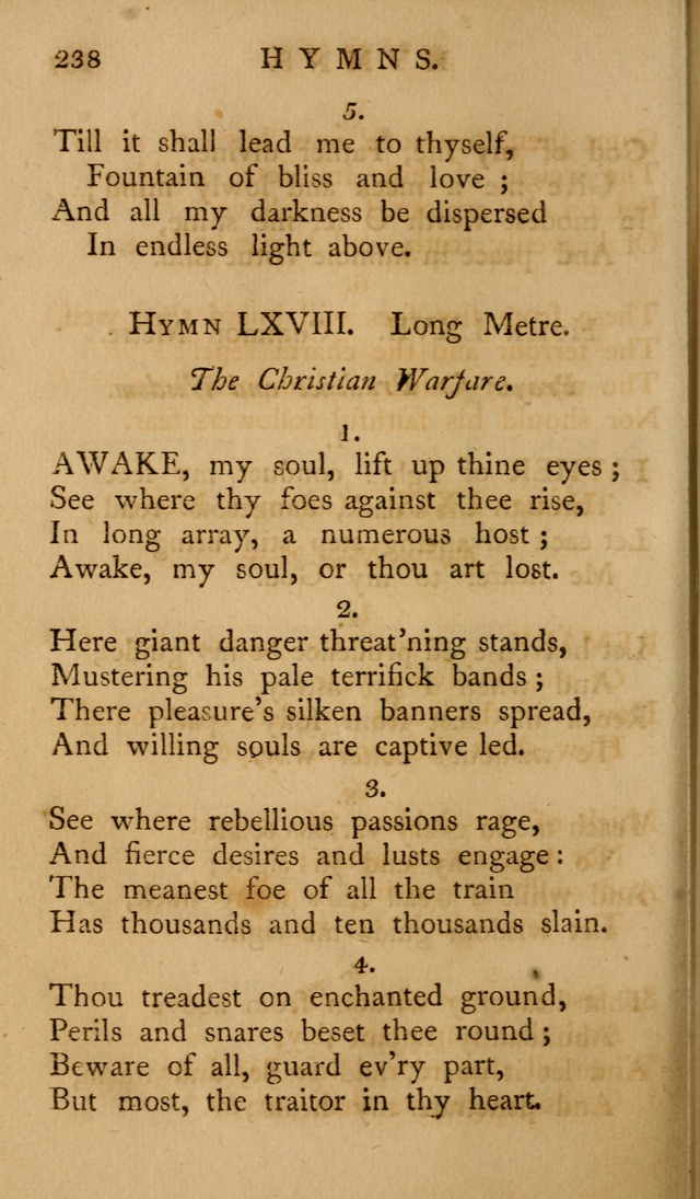 A Collection of Psalms and Hymns for Publick Worship (2nd ed.) page 238