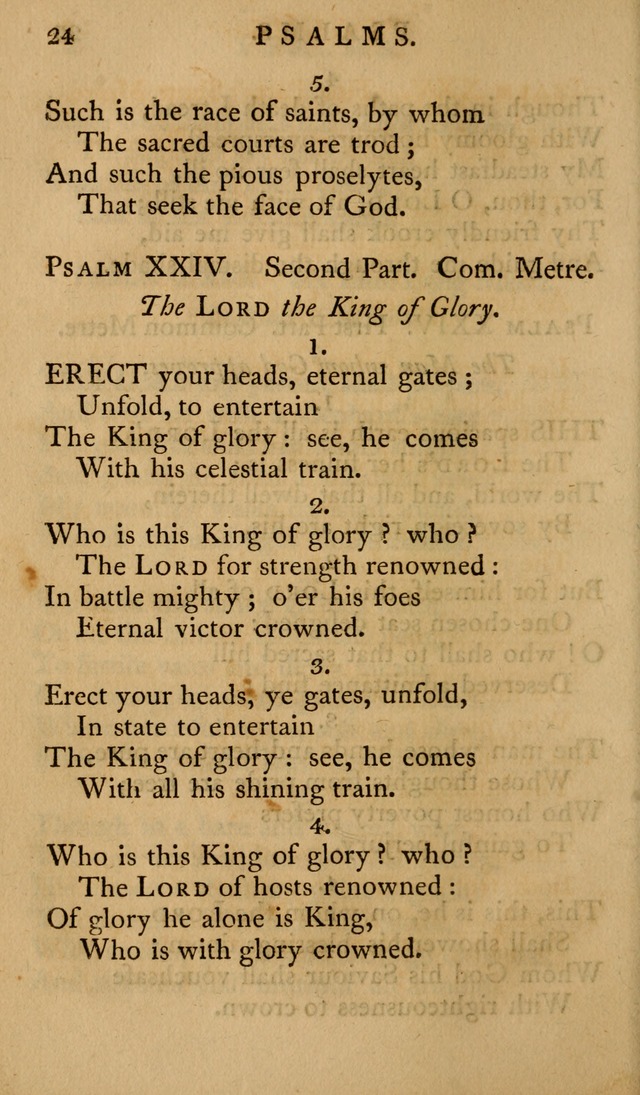 A Collection of Psalms and Hymns for Publick Worship (2nd ed.) page 24