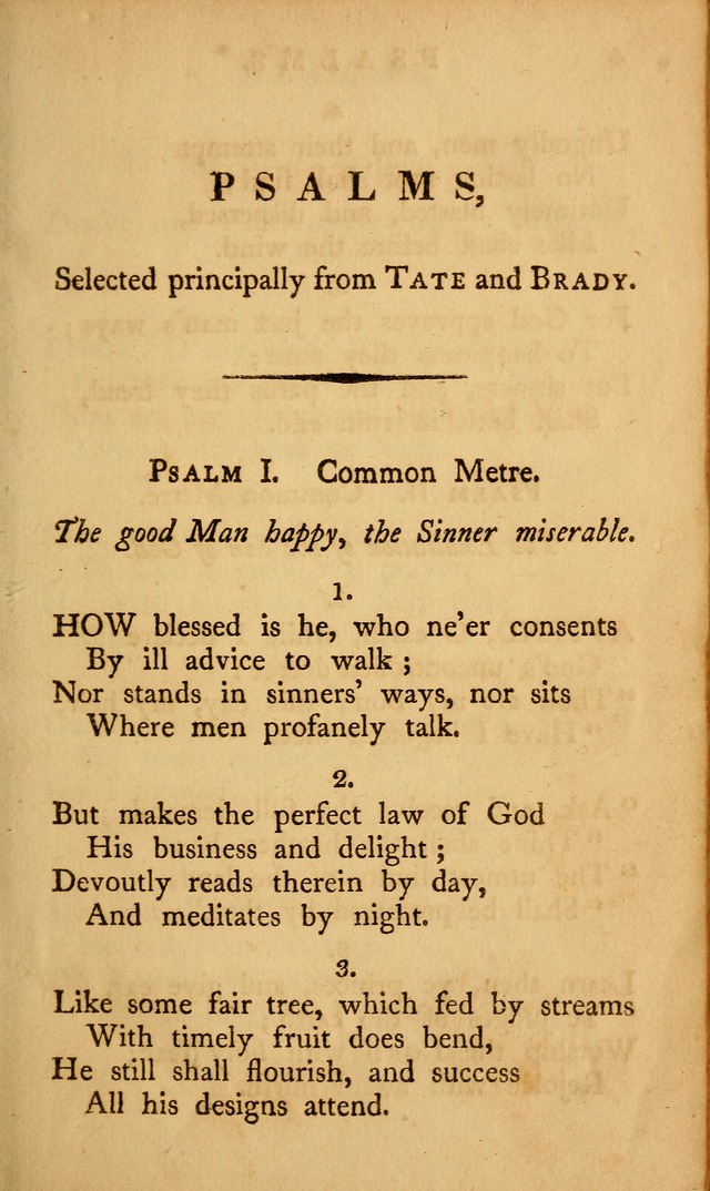 A Collection of Psalms and Hymns for Publick Worship (2nd ed.) page 3