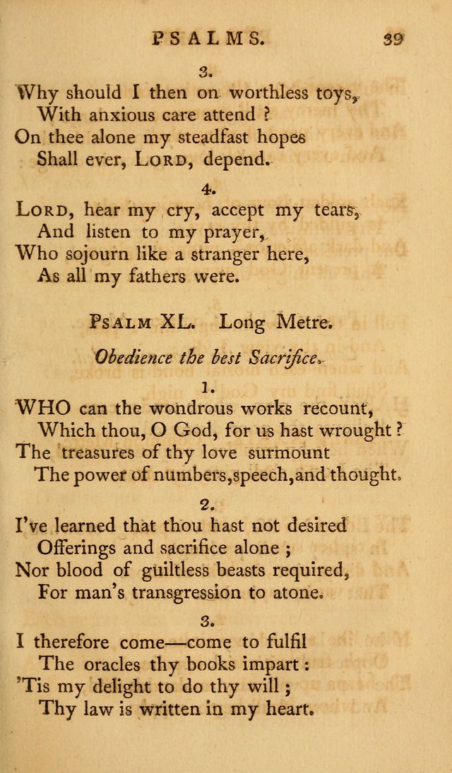 A Collection of Psalms and Hymns for Publick Worship (2nd ed.) page 39