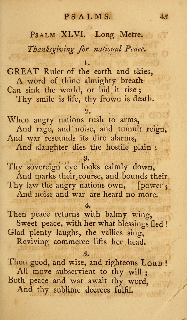 A Collection of Psalms and Hymns for Publick Worship (2nd ed.) page 45