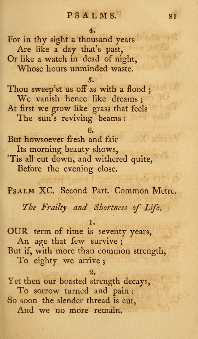 A Collection of Psalms and Hymns for Publick Worship (2nd ed.) page 81