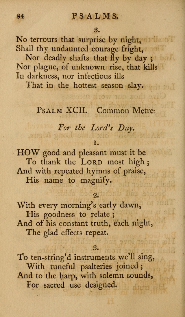 A Collection of Psalms and Hymns for Publick Worship (2nd ed.) page 84