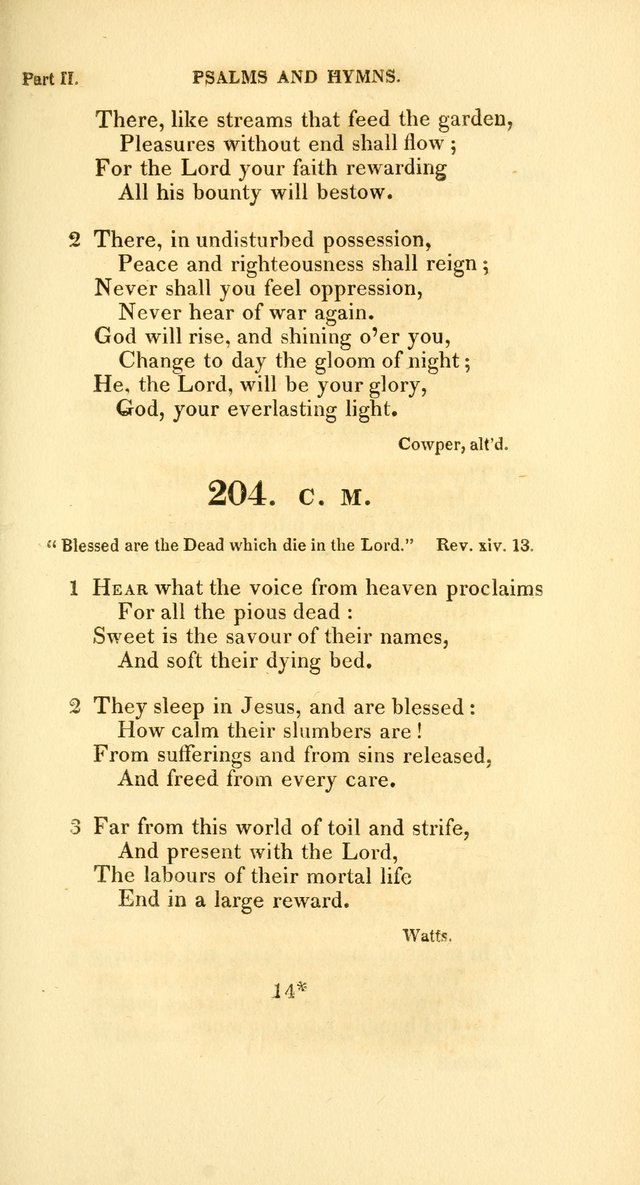 A Collection of Psalms and Hymns, for Social and Private Worship page 168