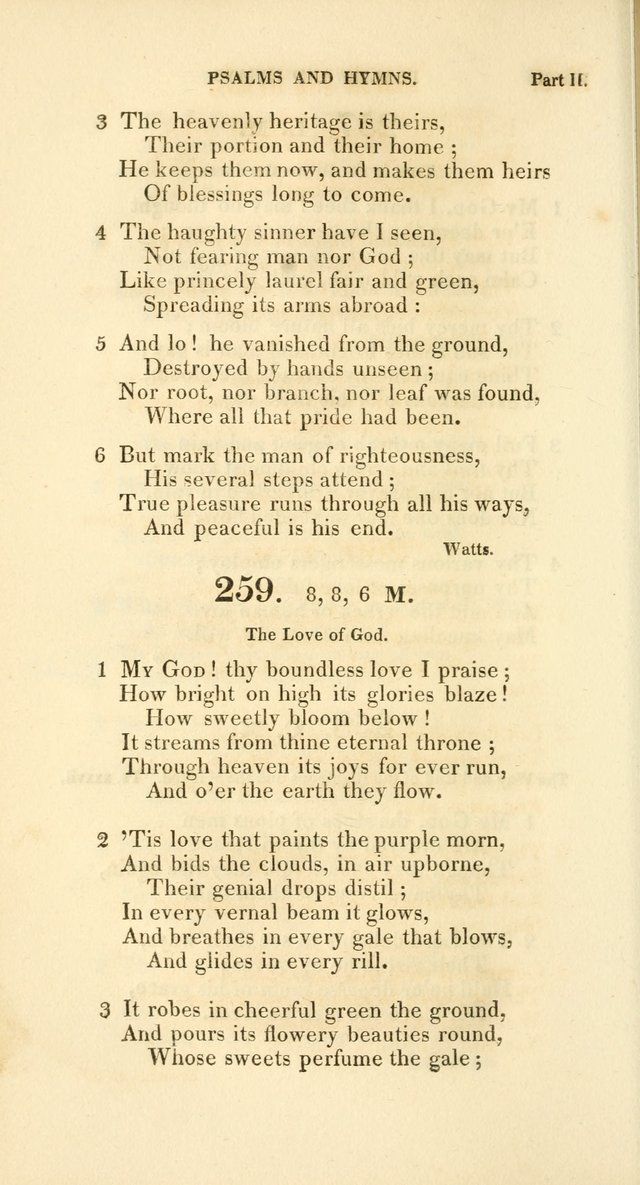 A Collection of Psalms and Hymns, for Social and Private Worship page 209