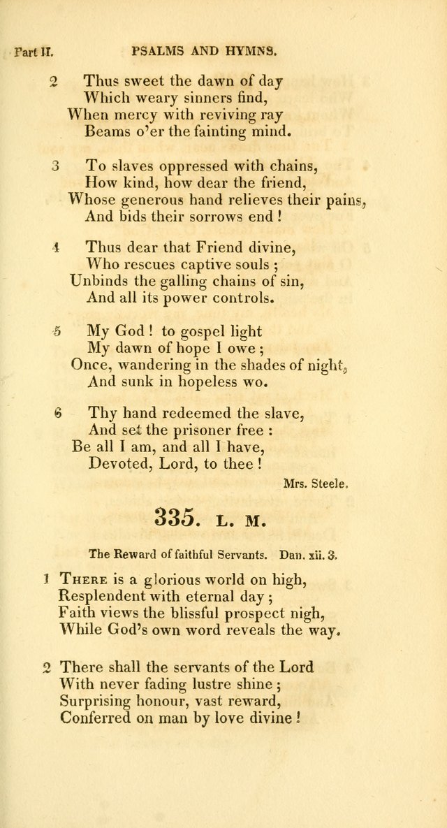 A Collection of Psalms and Hymns, for Social and Private Worship page 266