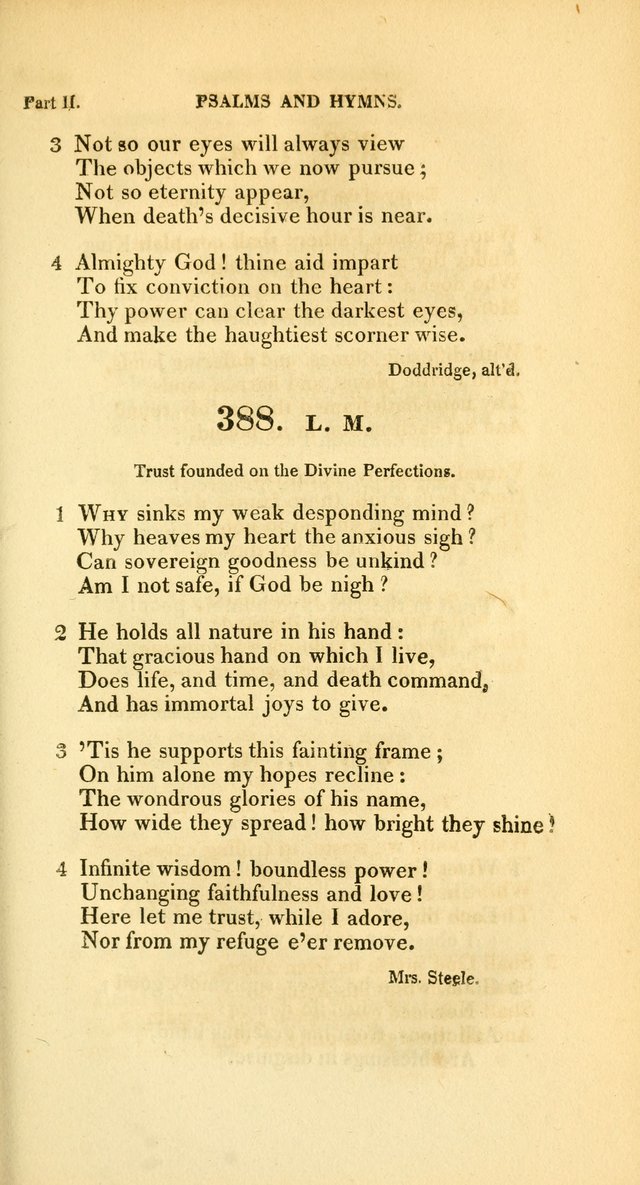 A Collection of Psalms and Hymns, for Social and Private Worship page 306