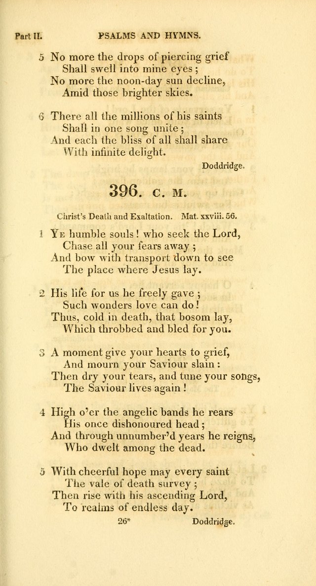 A Collection of Psalms and Hymns, for Social and Private Worship page 312