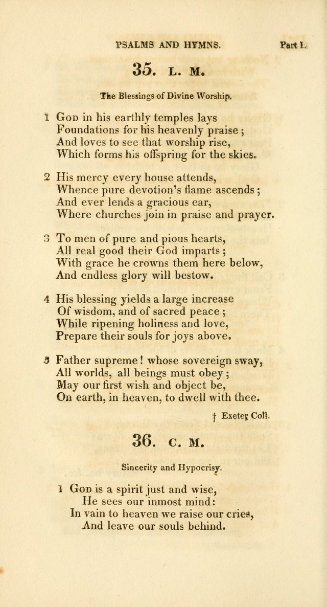 A Collection of Psalms and Hymns, for Social and Private Worship page 41