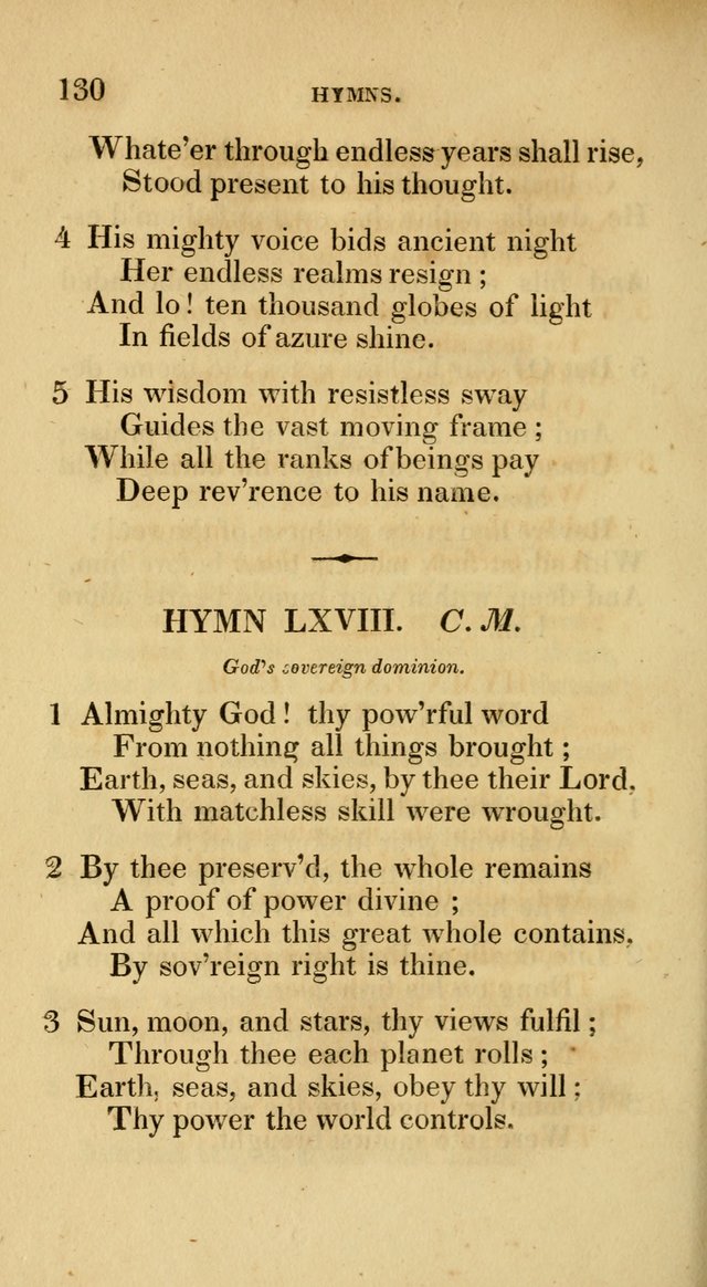 A Collection of Psalms and Hymns for Social and Private Worship page 130