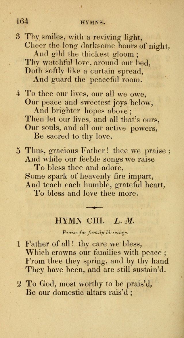 A Collection of Psalms and Hymns for Social and Private Worship page 164