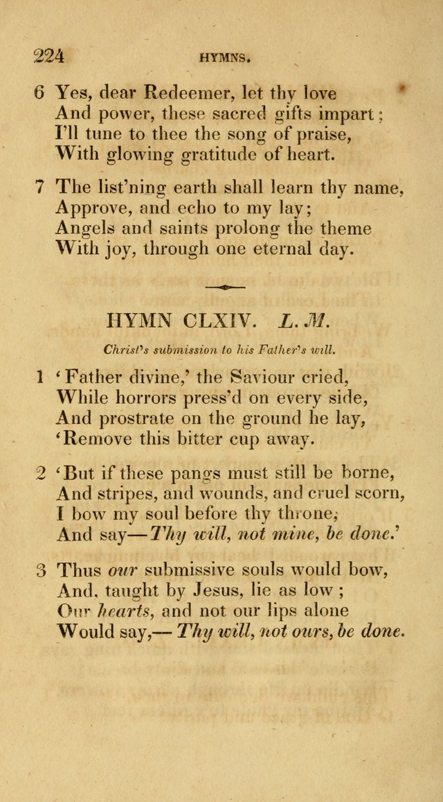 A Collection of Psalms and Hymns for Social and Private Worship page 224