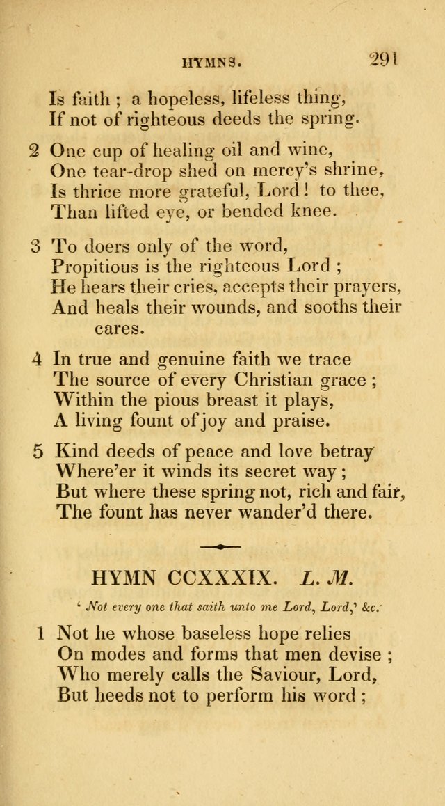 A Collection of Psalms and Hymns for Social and Private Worship page 291