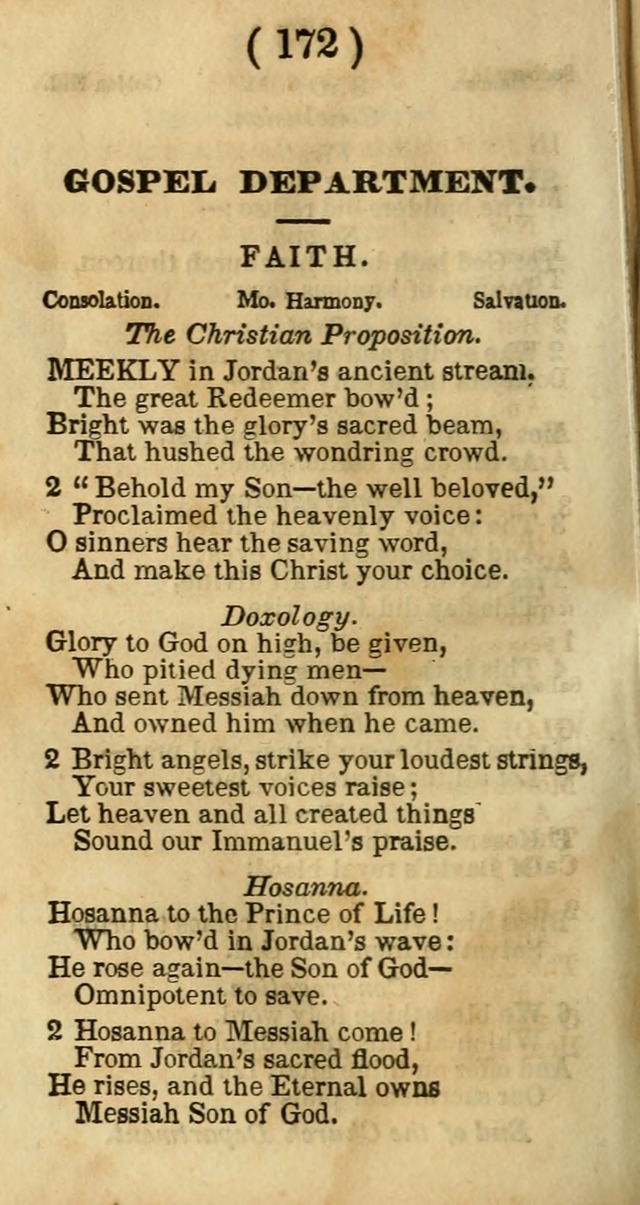 A Collection of Psalms, Hymns, and Spiritual Songs: with the music of Mason