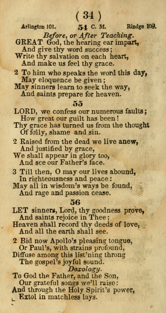 A Collection of Psalms, Hymns, and Spiritual Songs: with the music of Mason