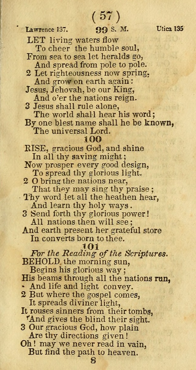 A Collection of Psalms, Hymns, and Spiritual Songs: with the music of Mason