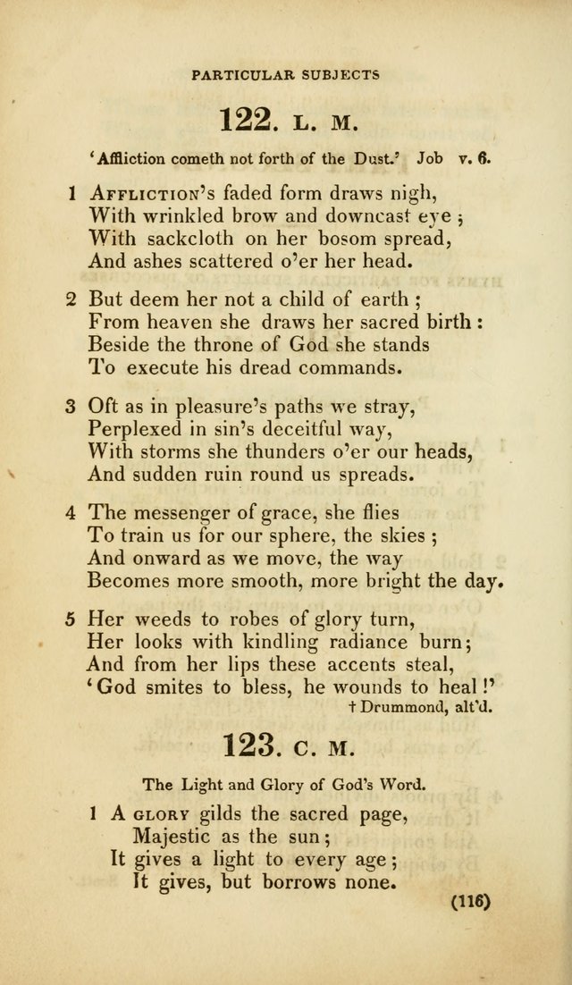 A Collection of Psalms and Hymns, for Social and Private Worship (Rev. ed.  with supplement) page 117