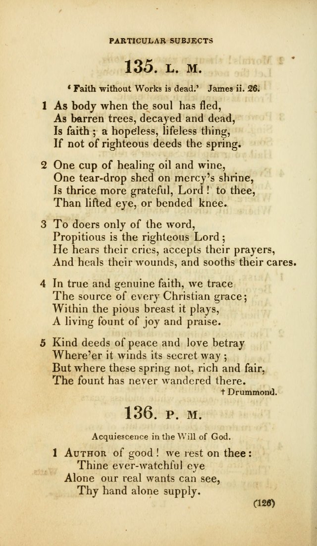 A Collection of Psalms and Hymns, for Social and Private Worship (Rev. ed.  with supplement) page 127