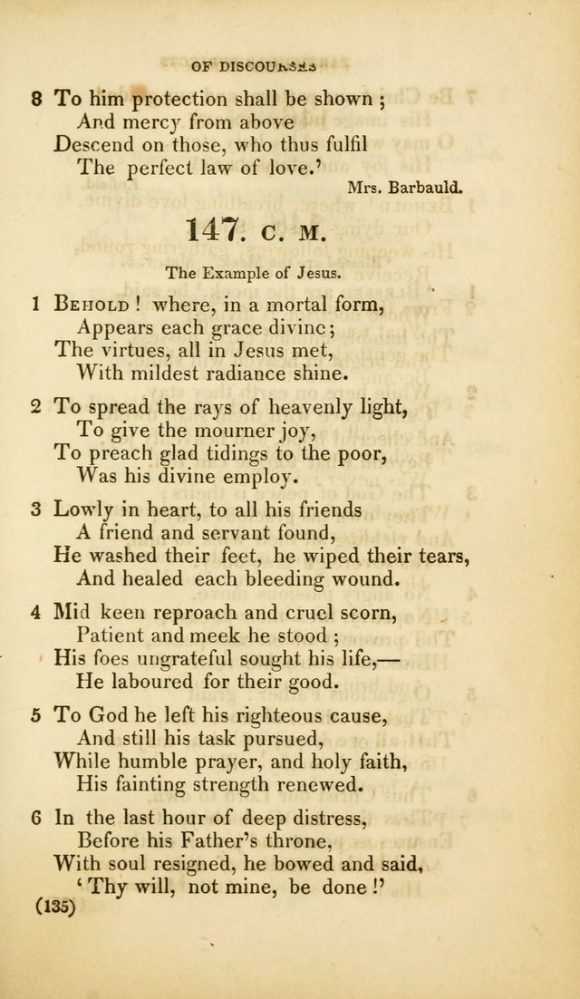 A Collection of Psalms and Hymns, for Social and Private Worship (Rev. ed.  with supplement) page 136