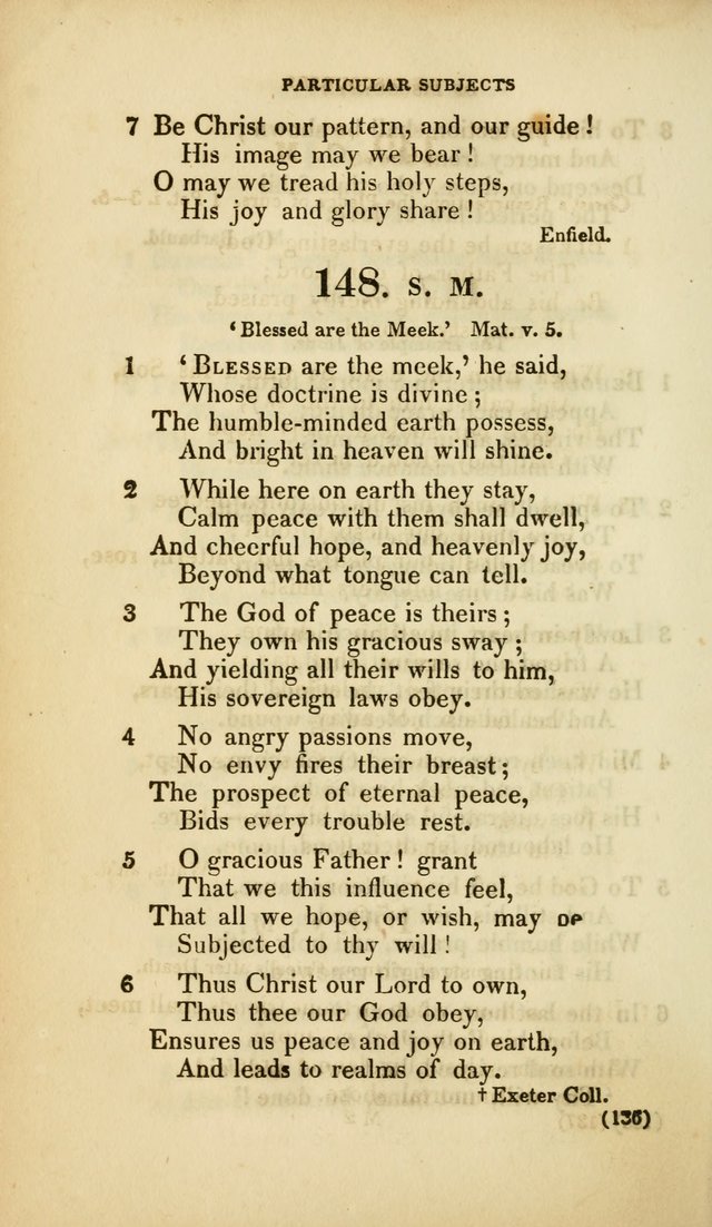 A Collection of Psalms and Hymns, for Social and Private Worship (Rev. ed.  with supplement) page 137