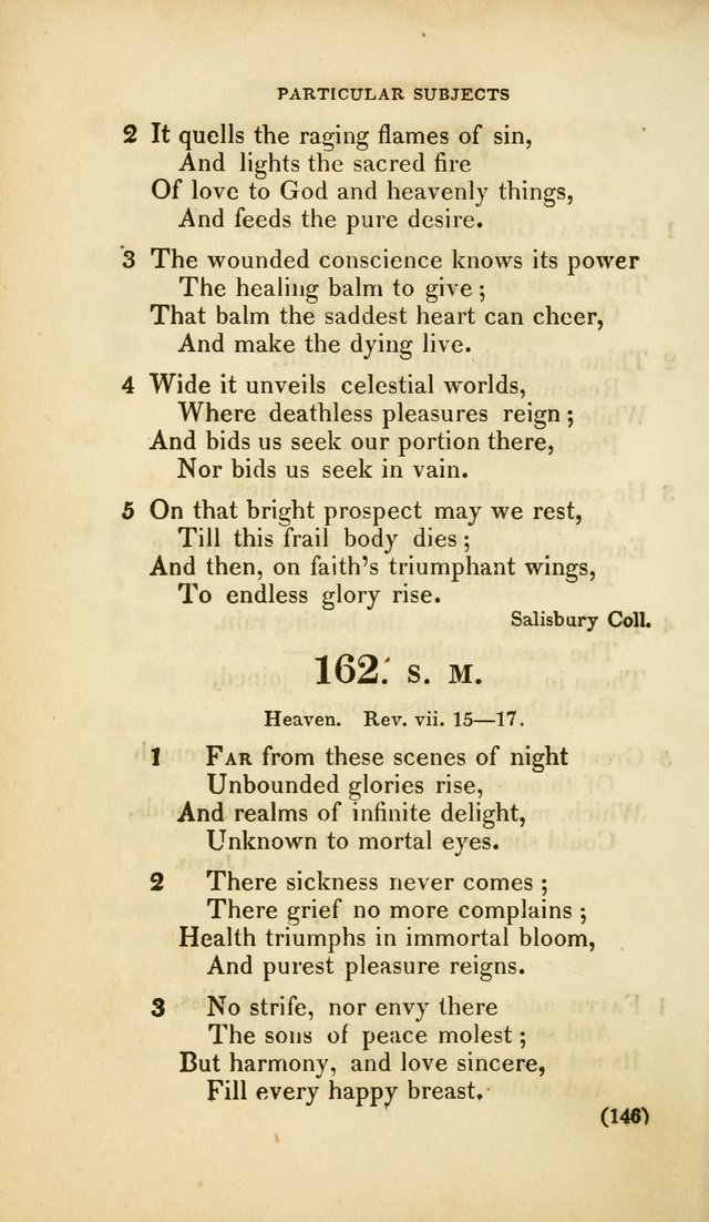 A Collection of Psalms and Hymns, for Social and Private Worship (Rev. ed.  with supplement) page 147