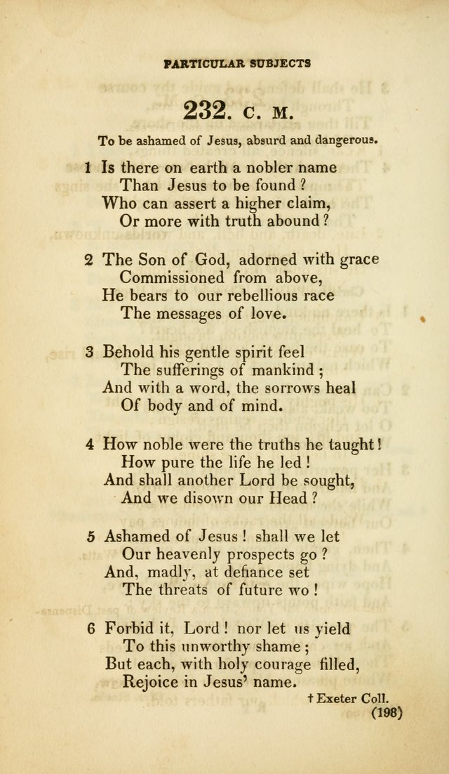 A Collection of Psalms and Hymns, for Social and Private Worship (Rev. ed.  with supplement) page 199