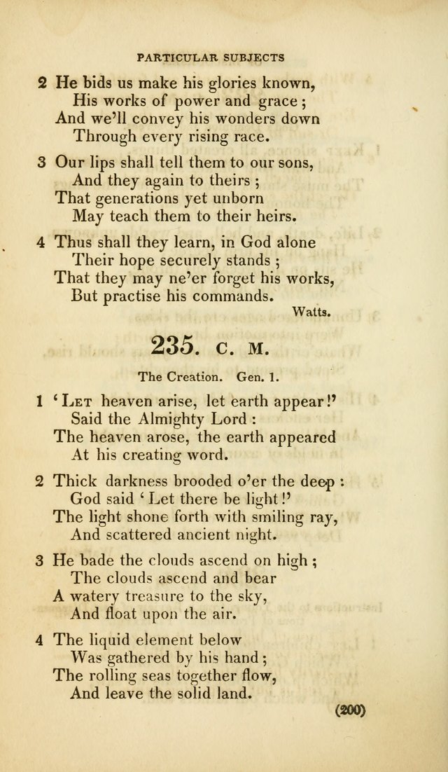 A Collection of Psalms and Hymns, for Social and Private Worship (Rev. ed.  with supplement) page 201