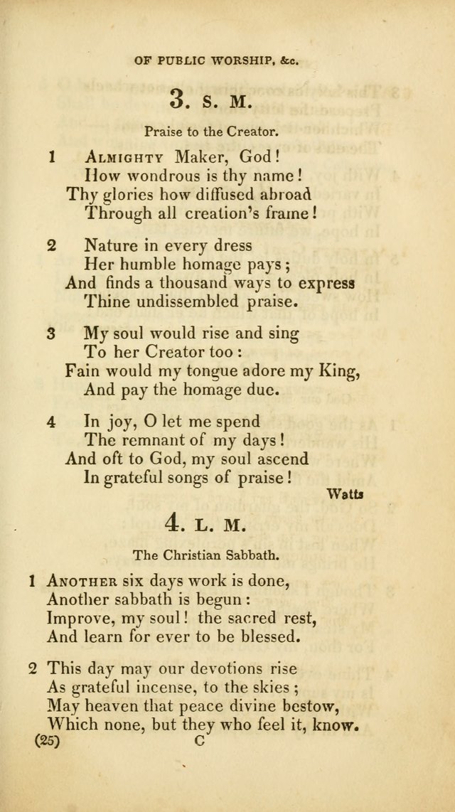 A Collection of Psalms and Hymns, for Social and Private Worship (Rev. ed.  with supplement) page 26