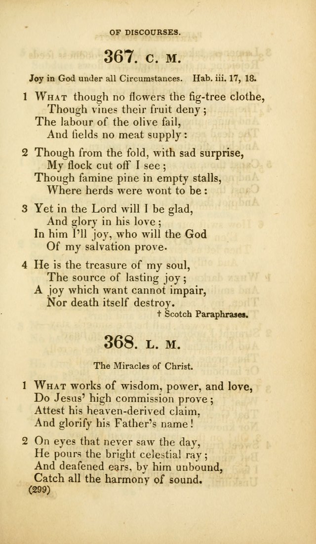 A Collection of Psalms and Hymns, for Social and Private Worship (Rev. ed.  with supplement) page 300