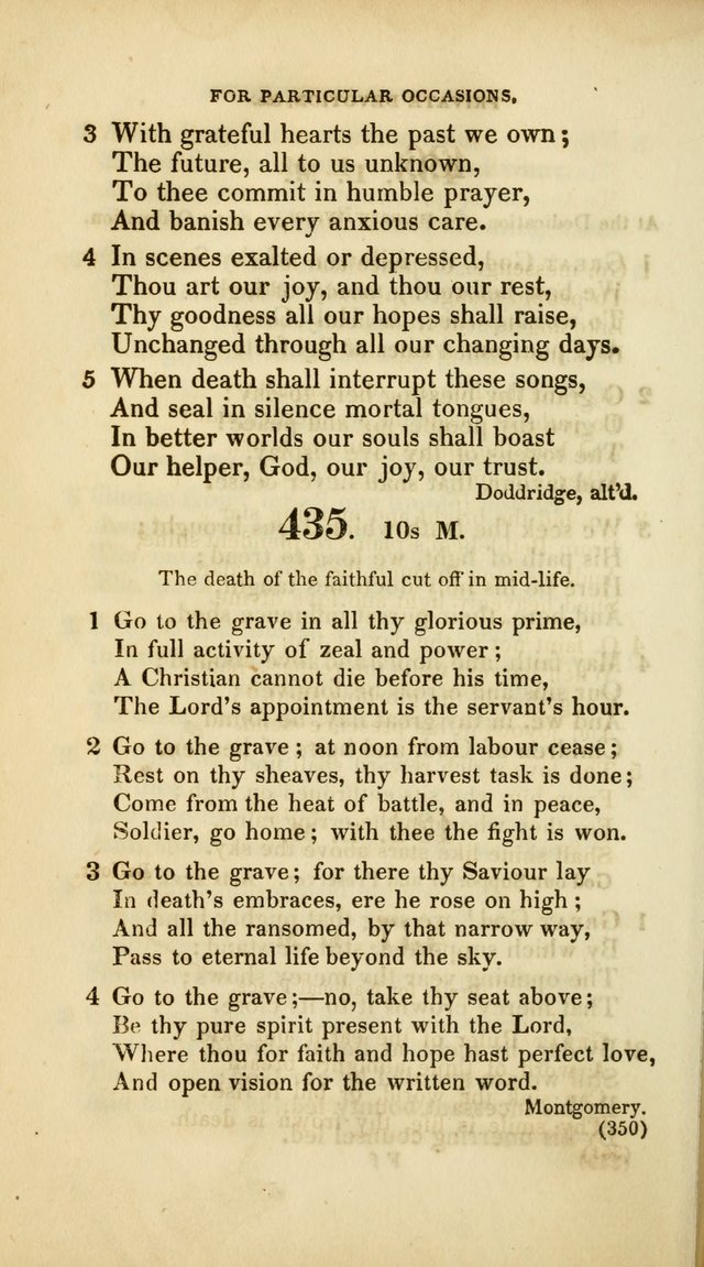 A Collection of Psalms and Hymns, for Social and Private Worship (Rev. ed.  with supplement) page 351