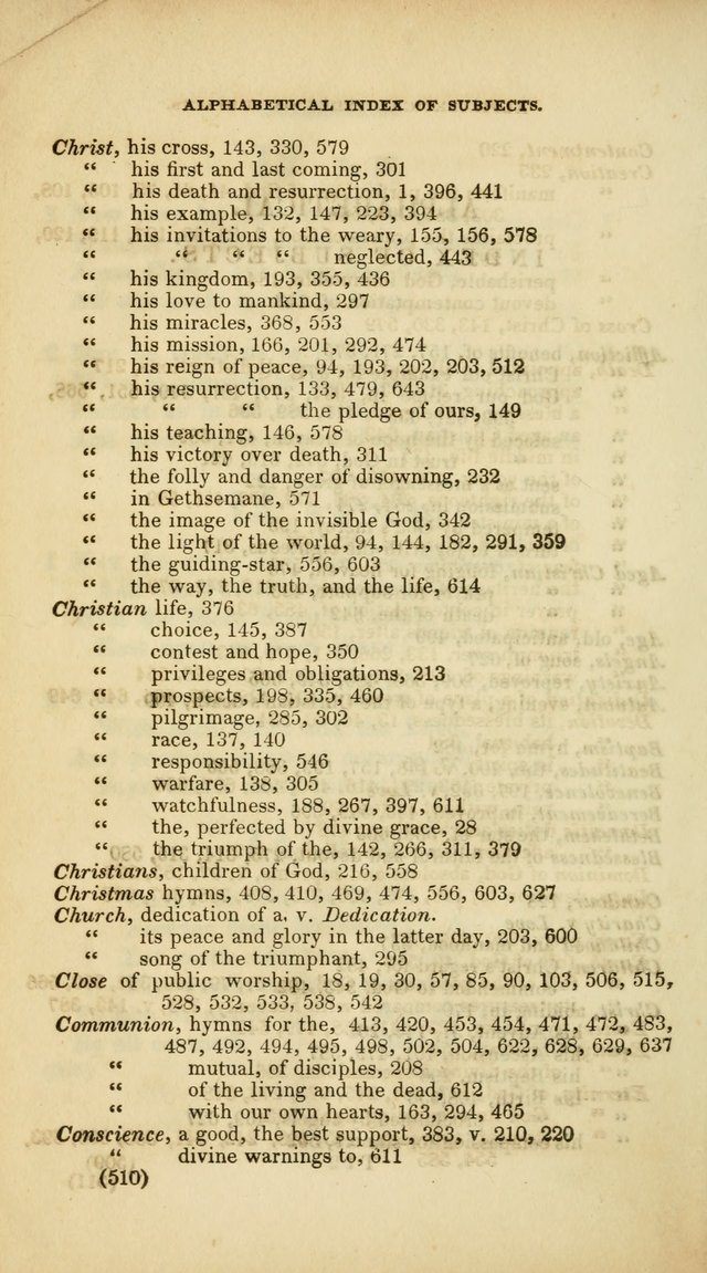 A Collection of Psalms and Hymns, for Social and Private Worship (Rev. ed.  with supplement) page 511